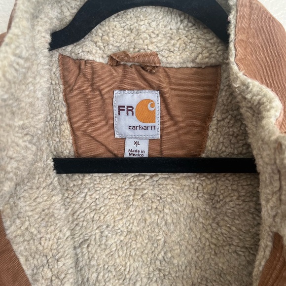 Carhartt flame-resistant sherpa lined vest - men’s xl - Picture 5 of 6